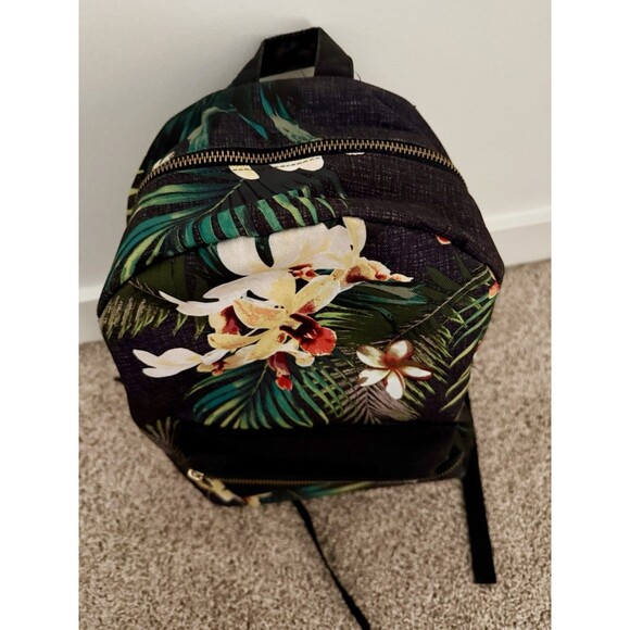 Black Hawaii Herschel Supply Co. Settlement Backpack Floral Aloha 15” Laptop - Picture 7 of 9